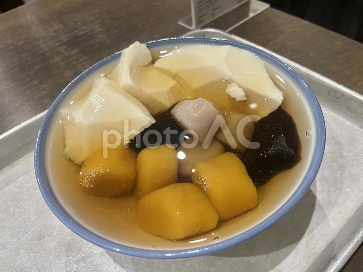 台湾、台北の豆花、トウファ 台湾,台北,豆花の写真素材