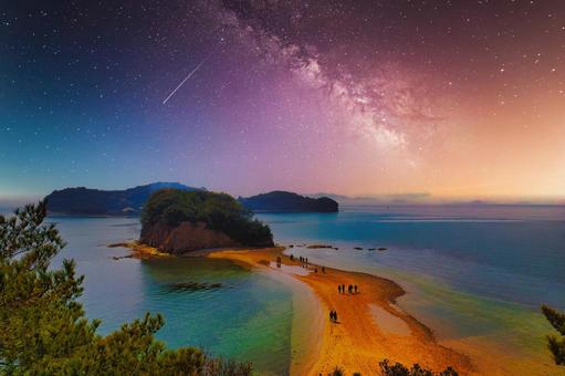 エンジェルロード（小豆島） エンジェルロード,小豆島,香川県の写真素材