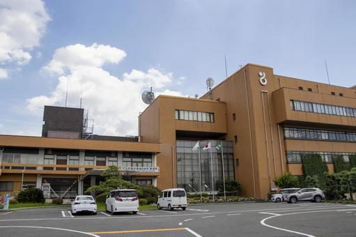 Photo, togo town hall, aichi prefecture, togo-machi, 