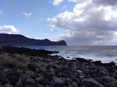 東京都・八丈島・南原千畳岩海岸 東京都・八丈島・南原千畳岩海岸の写真