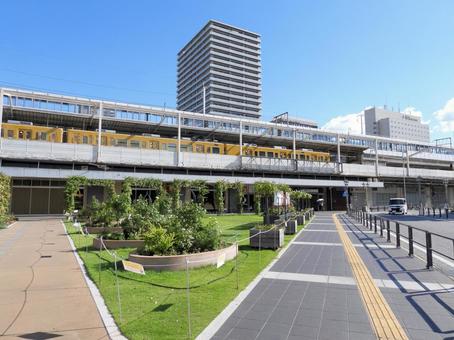 福山駅前 風景 福山駅前 風景の写真
