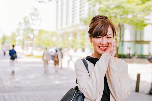 Bright cute woman-Tokyo- Bright cute woman-Tokyo-