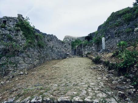 世界遺産中城城表門3 世界遺産中城城表門3の写真