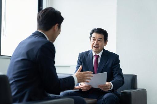 商談 商談 営業,商談,会議の写真素材