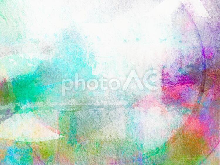 透明感のある抽象背景素材 水彩画,キャンバス,ブラシの写真素材