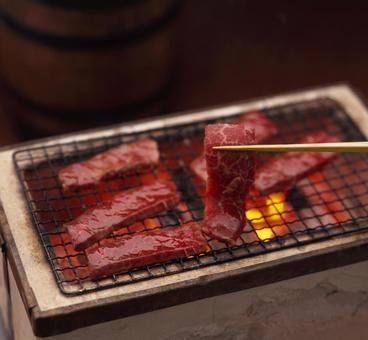 七輪で焼き肉 七輪で焼き肉の写真