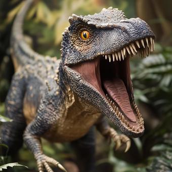 恐竜肉食動物の写真