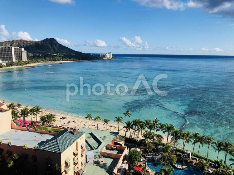 ハネムーン　リゾート　ハワイ ハワイ,リゾート,ハネムーンの写真素材