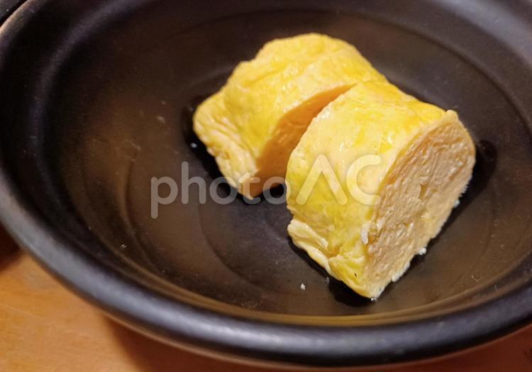 バイキングで食べただし巻き卵 だし巻き卵,卵焼き,卵料理の写真素材