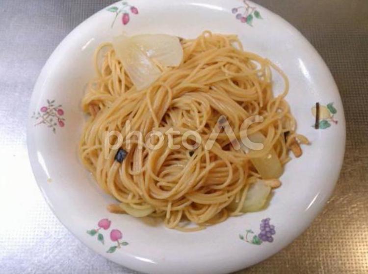 松茸のお吸い物の素スパゲティ パスタ,スパゲティ,ランチの写真素材