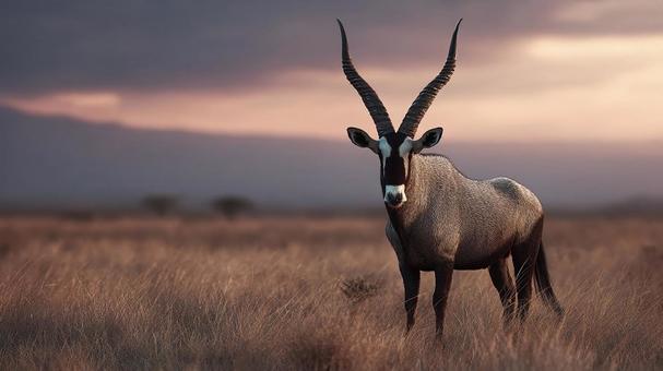 アフリカの牛 アフリカの牛の写真