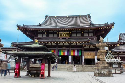 川崎大師 大本堂 川崎大師 大本堂 川崎大師,平間寺,厄除けの写真素材