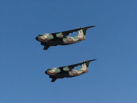 青空とC-1輸送31号機のラストフライト 青空とC-1輸送31号機のラストフライトの写真