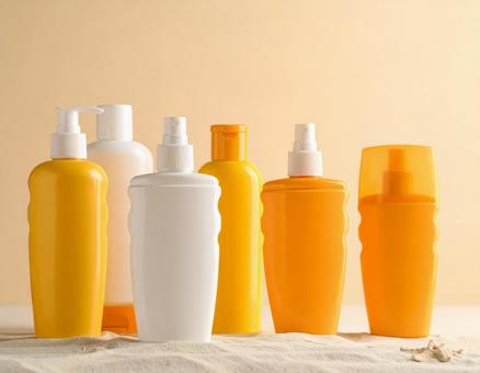 夏の紫外線対策備の写真