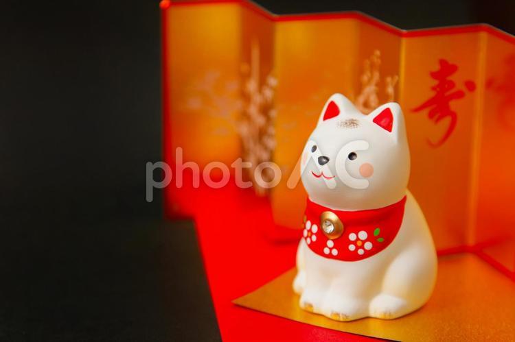 干支06-犬の小物- 犬,戌,ワンの写真素材