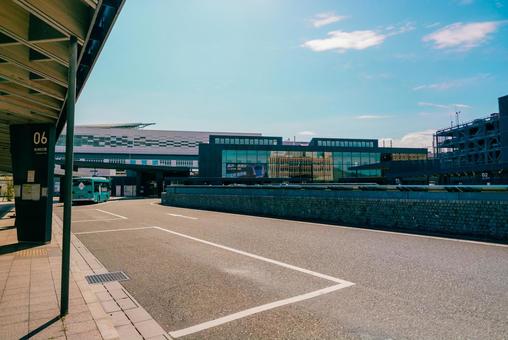 【福井】敦賀駅の周辺 敦賀駅,敦賀,福井の写真素材