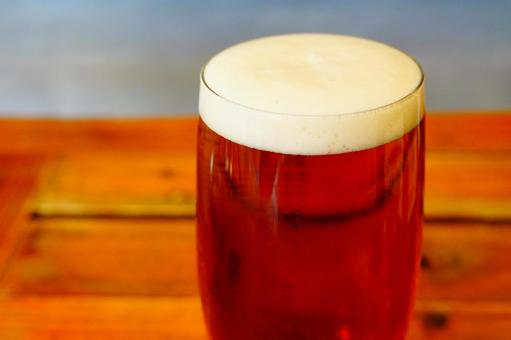 Freshly poured craft beer Freshly poured craft beer
