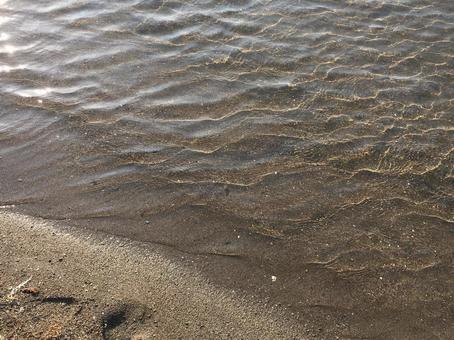 波打ち際 波打ち際の写真
