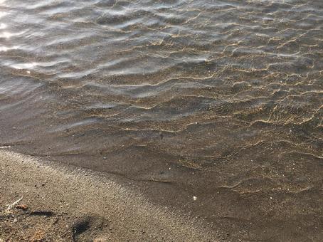 波打ち際 海,波,自然の写真素材