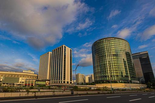 都市景観 都市景観 横浜,みなとみらい,都市景観の写真素材