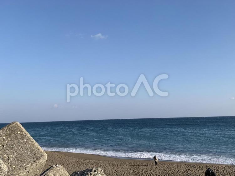 心穏やかになれる海 浜,水域,海の写真素材