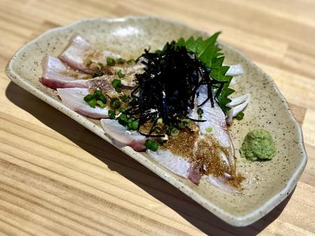 炙り胡麻カンパチ 炙り胡麻カンパチの写真