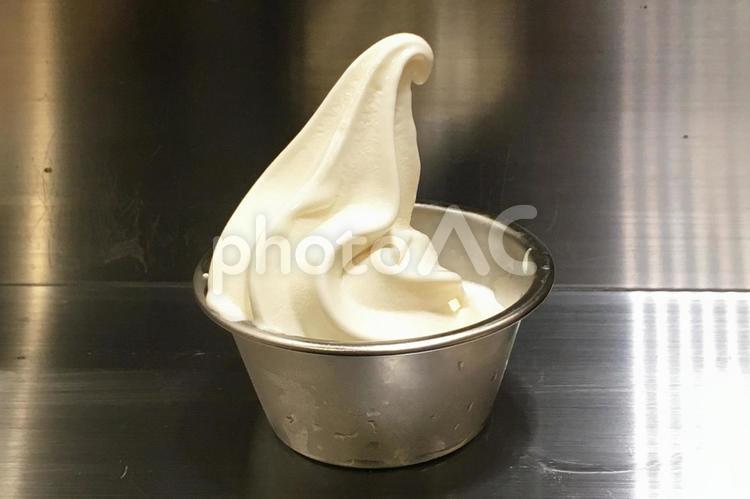 ソフトクリーム ソフトクリーム,アイス,デザートの写真素材