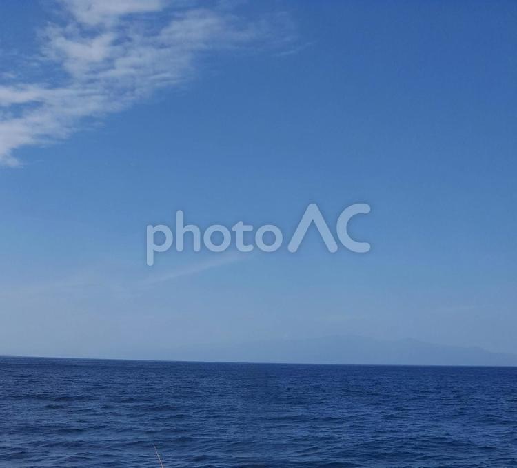快晴 海,青空,自然の写真素材
