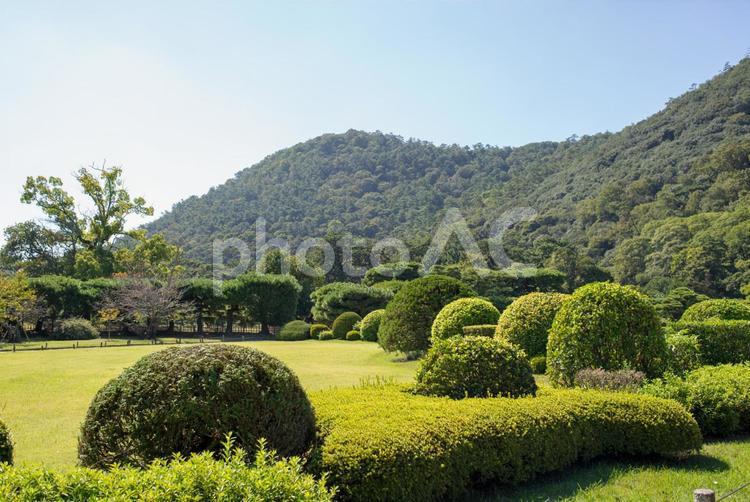 香川の特別名勝　栗林公園 栗林公園,高松,香川の写真素材