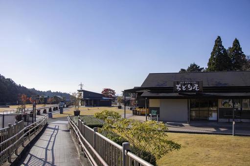 白糸の滝 広場 白糸の滝 広場 白糸の滝,広場,売店エリアの写真素材