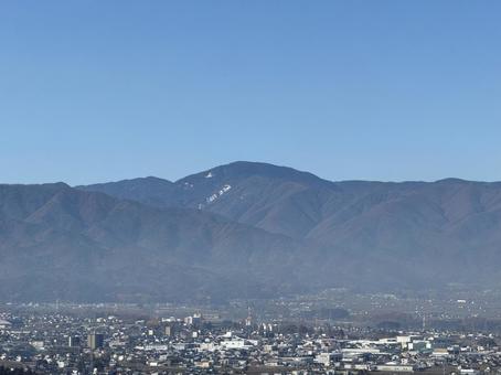 晩秋の鉢盛山(2025.11) 晩秋,信州,風景の写真素材