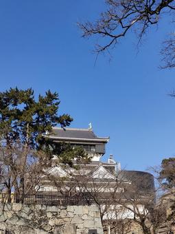 小倉城 小倉城 城,小倉城,城壁の写真素材