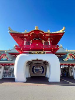 小田急江ノ島線　片瀬江ノ島駅 駅,駅舎,風景の写真素材