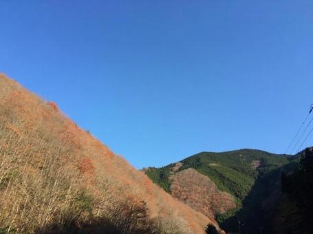 山と空 山と空の写真