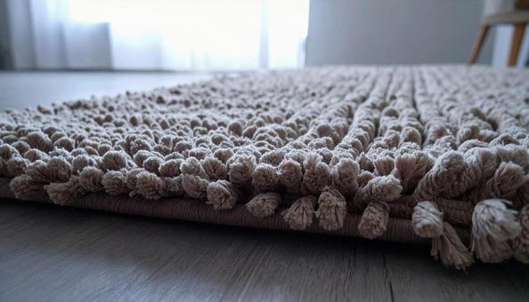 モコモコフワフワ起毛のマット モコモコフワフワ起毛のマットの写真