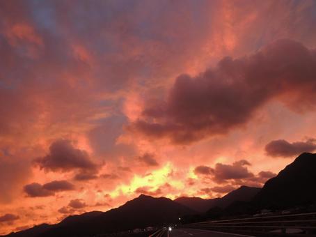 Pink Sunset, JPG