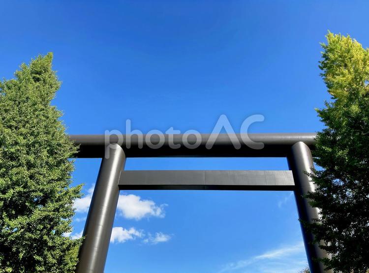 東京風景・靖国神社 靖国神社,靖国,神社の写真素材