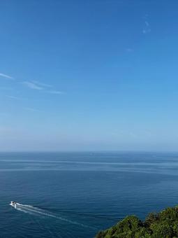 海と青空 海と青空の写真