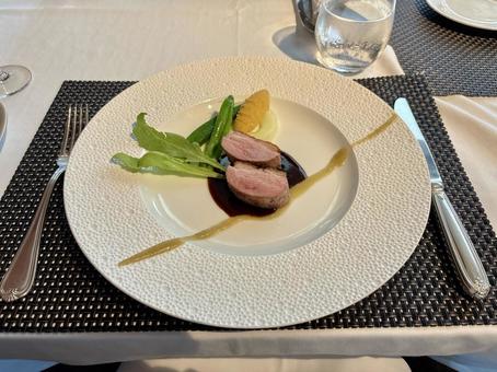 鴨胸肉のロースト 鴨胸肉のロースト 鴨肉,鴨胸肉,ローストの写真素材