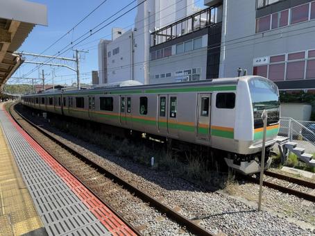 E233系U630編成 E233系U630編成 鉄道,電車,列車の写真素材