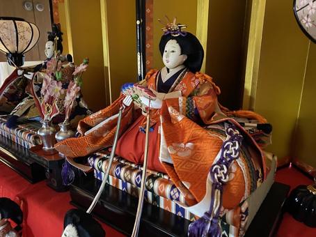 お雛様 雛人形,お雛様,ひな壇の写真素材