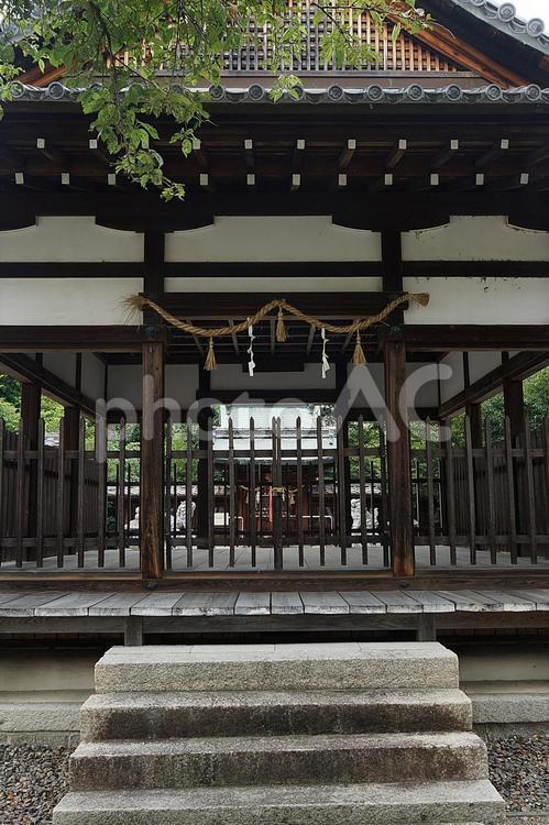 パワースポット　滋賀県若宮神社⑰　拝殿 パワースポット,滋賀県,若宮神社の写真素材