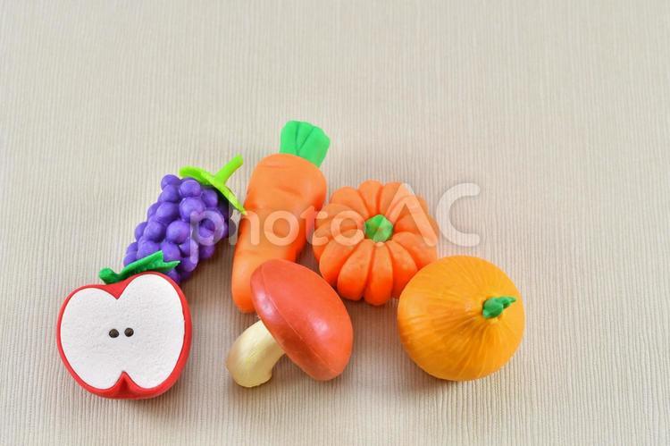 秋の野菜と果物 野菜,果物,秋の写真素材