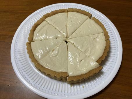 レアチーズケーキの写真