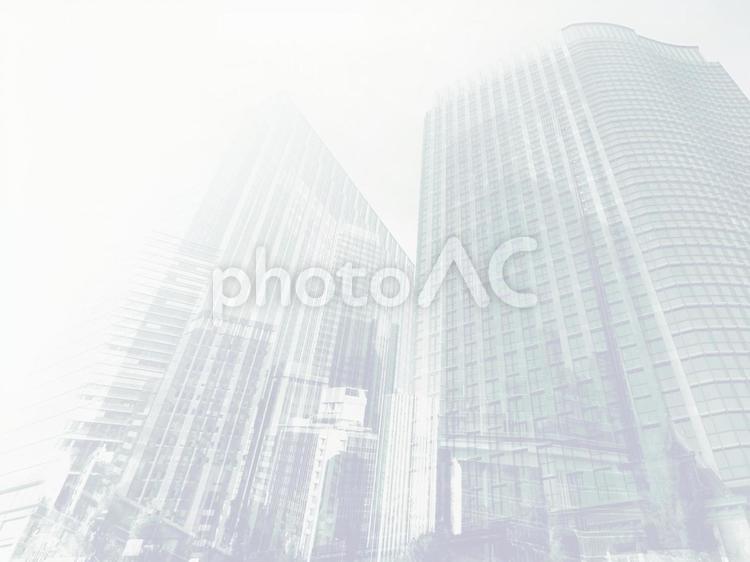 白いビジネス街の抽象背景素材 ビジネス,背景,素材の写真素材