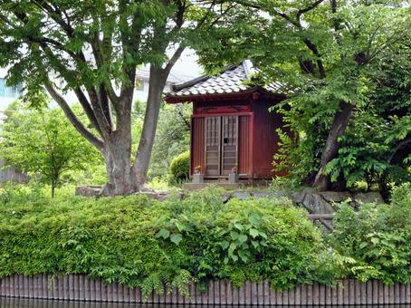 下沼公園の弁天堂 下沼公園の弁天堂の写真