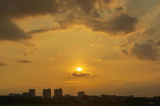 Sunset at Minuma, JPG Sunset at Minuma, JPG