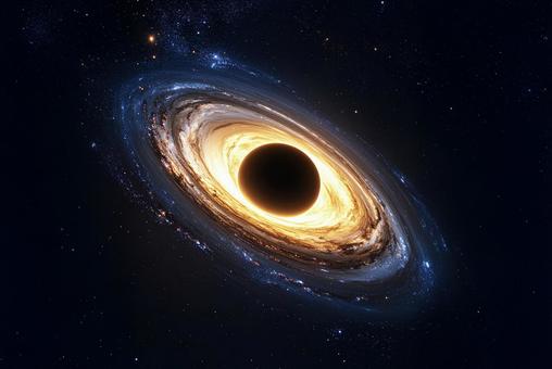 星を飲み込む闇 ブラックホール 宇宙 星を飲み込む闇 ブラックホール 宇宙の写真