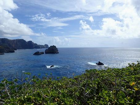 小笠原の南島の景色 小笠原の南島の景色 小笠原,南島,小笠原南島の写真素材