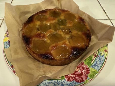 ミラベルタルト ミラベルタルト,タルト,スイーツの写真素材